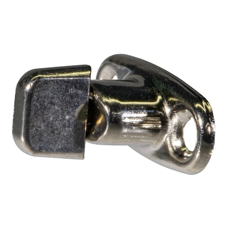 Midwest Fastener 2-Screw Nickel Hole Turn Button Double Studs 2PK 932644